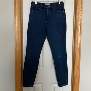 Everlane High Rise Skinny Jeans Dark Wash Size 29